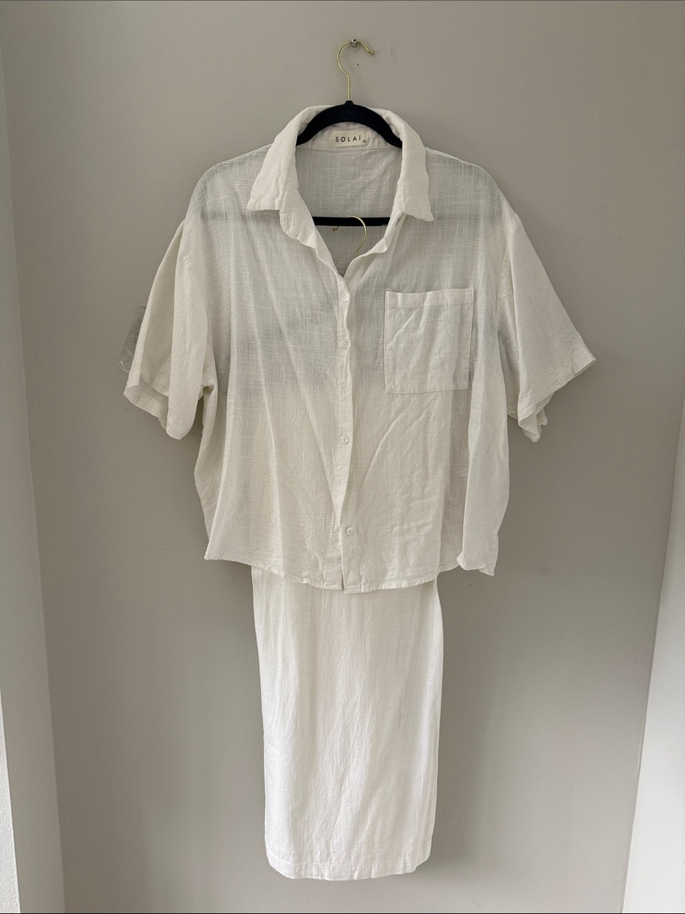 White Light Cotton Set